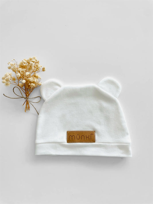 Kapa za dojenčka - WHITE BEAR